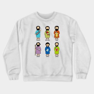 The apostles of Jesus Christ. Crewneck Sweatshirt